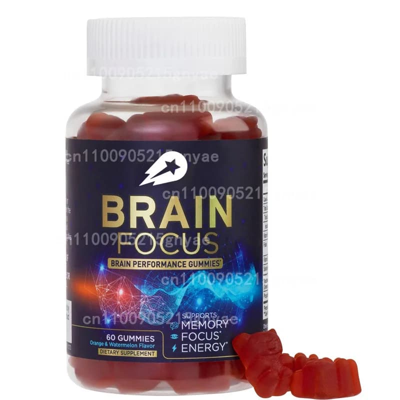 Capsules for Improve Memory and Concentration, 60 Capsules, Improves Mentale Chiarezza, Potenzia Vitamine B6, B12, Fosfatidilserina