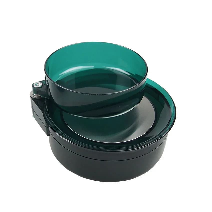 Magnetic tray for baits, Double-layer Transparent Rotating Container, Fishing box with Chair and Container