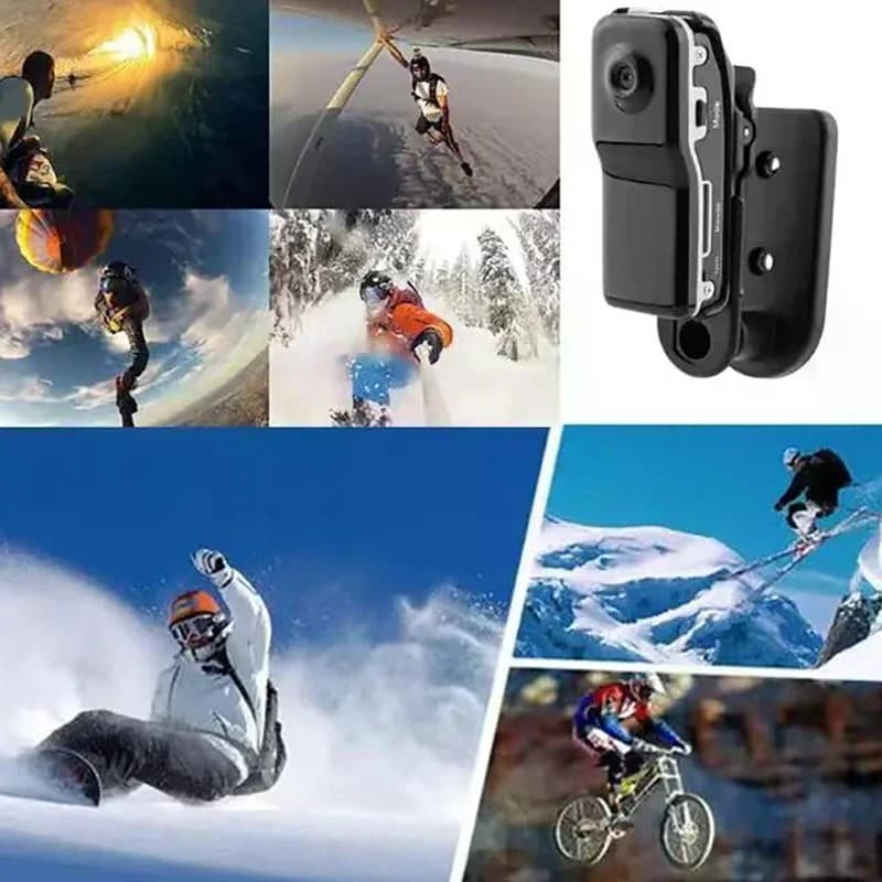 Mini Telecamera HD Portatile, Webcam e Videocamera di Sicurezza per Casa e Ufficio