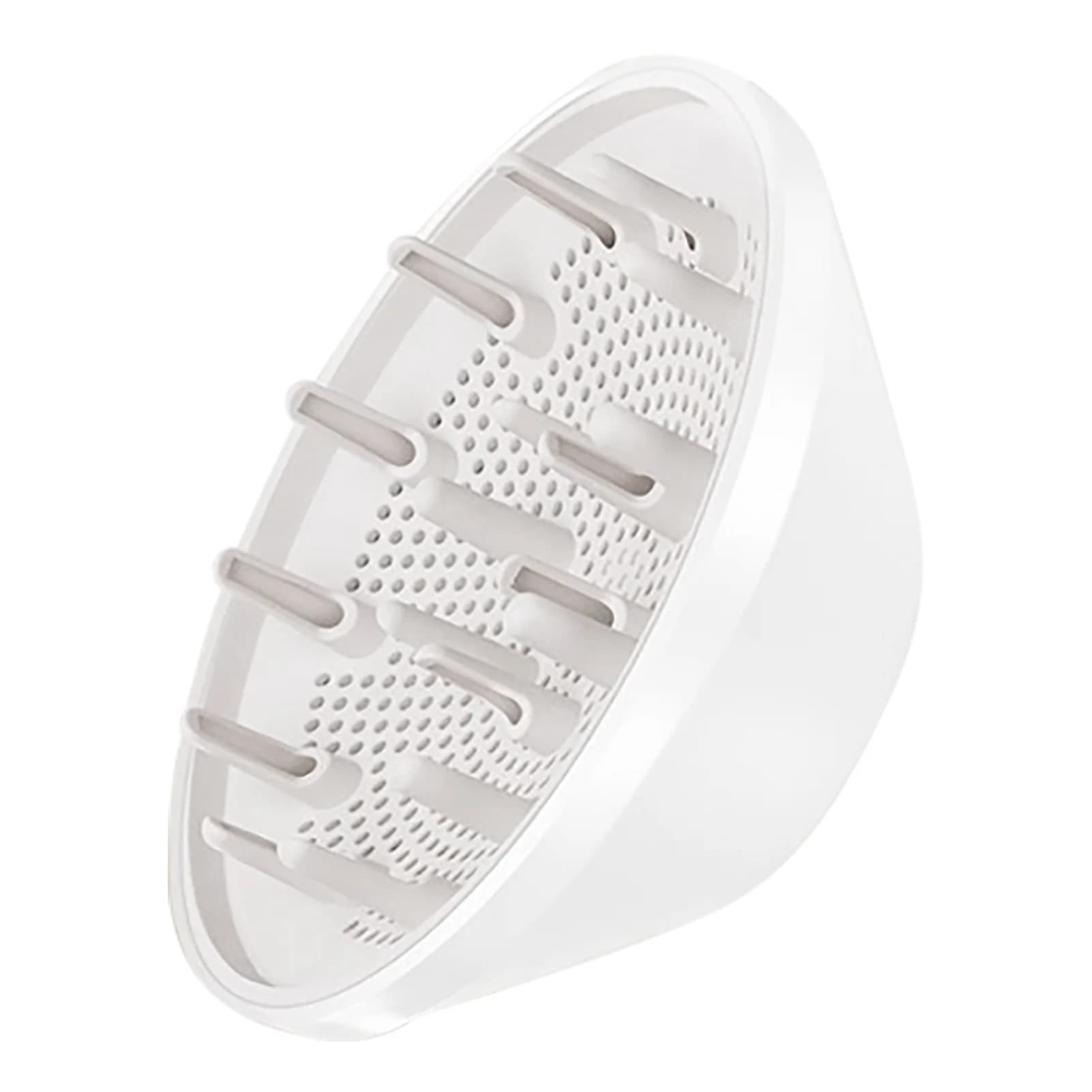 Compact diffuser accessory for home use in travel salon Accessories for white hair dryer