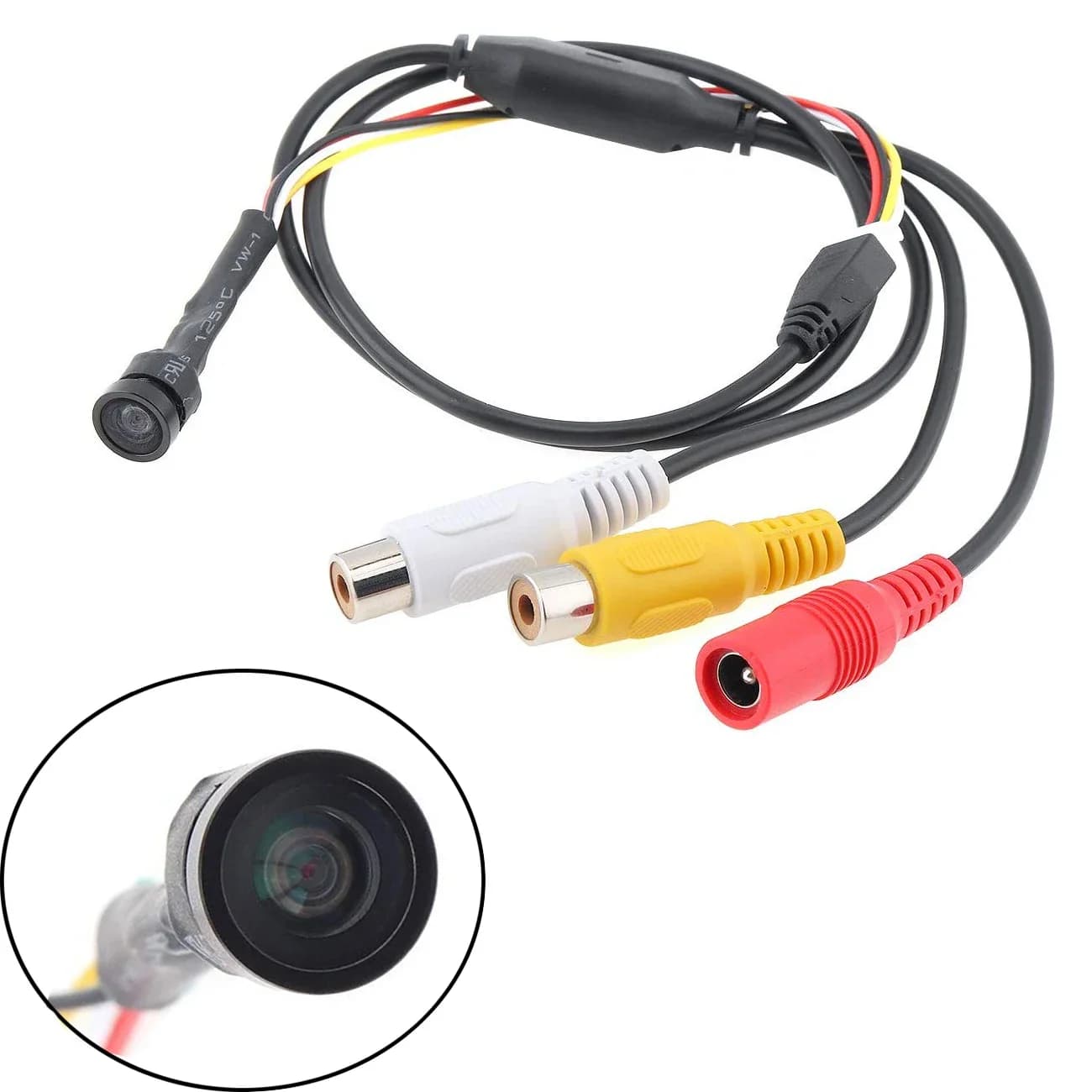CCTV 1/3 CCD 1000TVL 1.8mm 150degreee wider angle Lens Mini HD Security Surveillance Camera Pipe camera