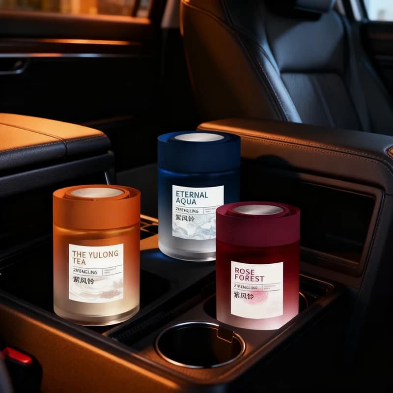 Deodorant for car, solid fragrant cream, perfume, deodorant, natural vegetable essential oil, eliminates smell, car interior products