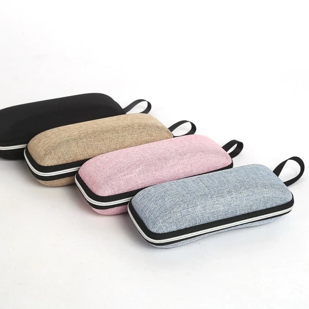 Custodia per Occhiali Premium in Pelle PU, Portatile, Resistente, Contenitore Protettivo per Occhiali da Sole, Accessori per Occhiali