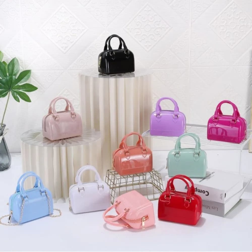 Borsa a tracolla mini a forma di cuscino tinta unita, spaziosa e alla moda, versatile e carina, da donna e ragazza
