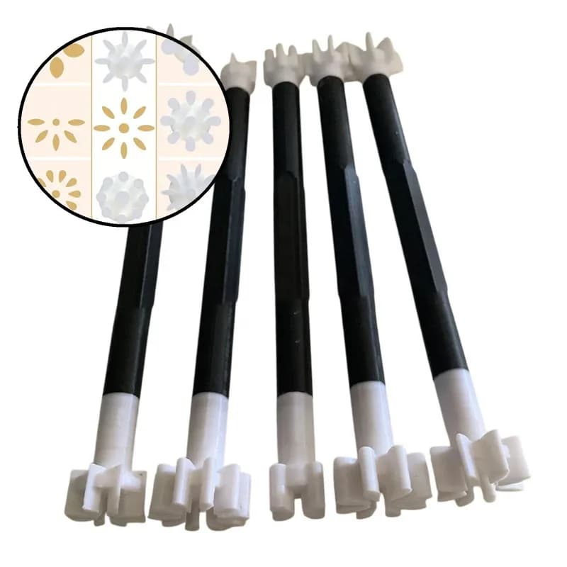 4/5pcs Fiore Floreale Punteggiatura Strumenti Set Dot Pittura Penna Strumento di Goffratura Arte Timbro Penna FAI DA TE Graffiti Fiori Farfalle Modello