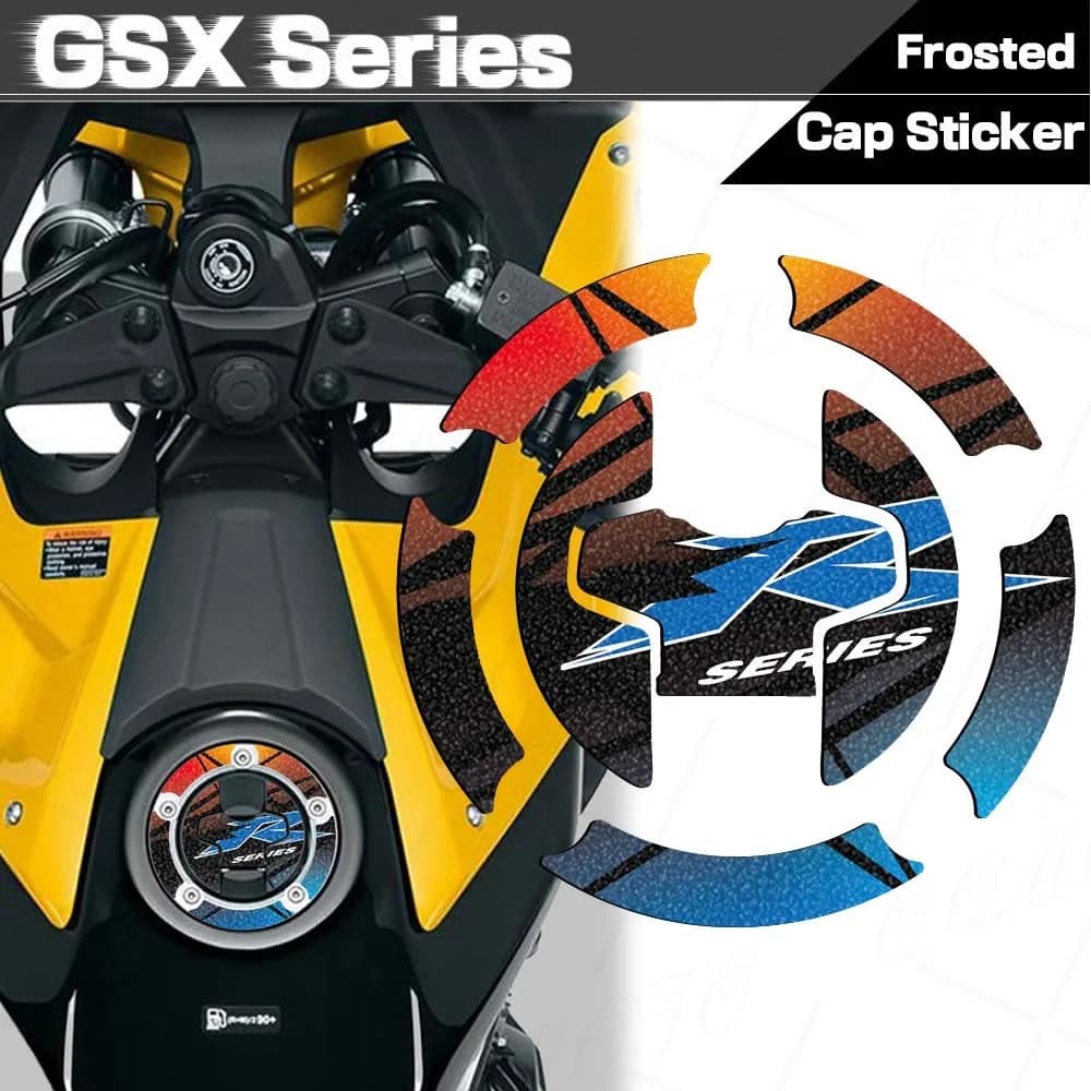 Per DL650 1000 GSXR GSX-R 600 750 1000 K11 K8 K7 Accessori Moto Adesivo Protettivo Opaco per Tappo Serbatoio Impermeabile
