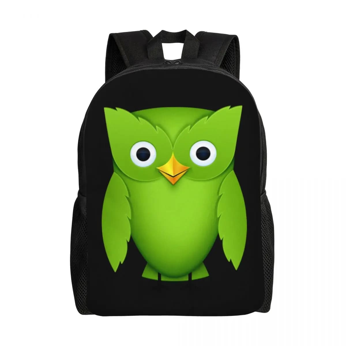 Zaino per laptop Duolingos personalizzato Uomo Donna Bookbag di base per borsa per studenti della scuola universitaria