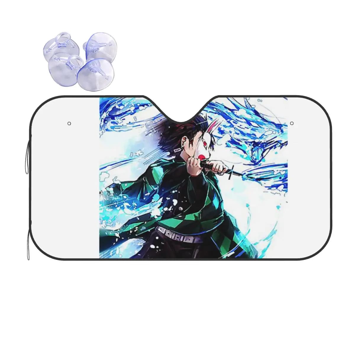 Demon Slayer Anime Demon Slayer Parasole Parabrezza Parabrezza anteriore per auto Finestra Visiera parasole Accessori Coperture