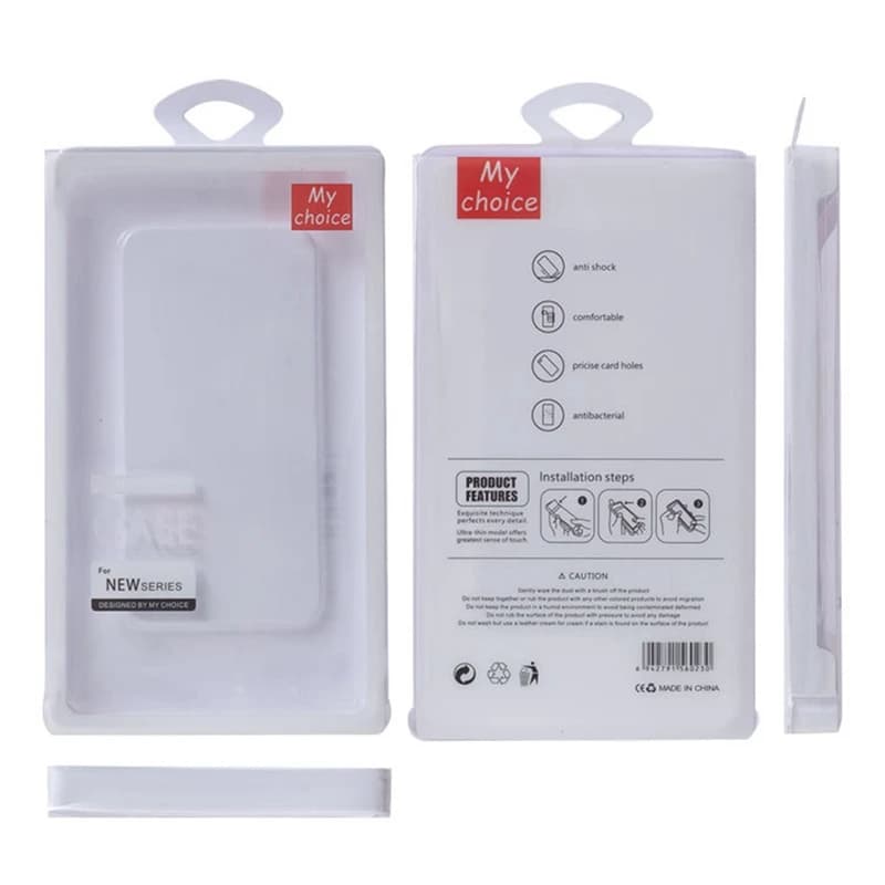 Scatola blister universale estraibile in PVC per Samsung S25/S25 Plus/S25 Ultra Cover per telefono Custodia extra large per telefono con vassoio