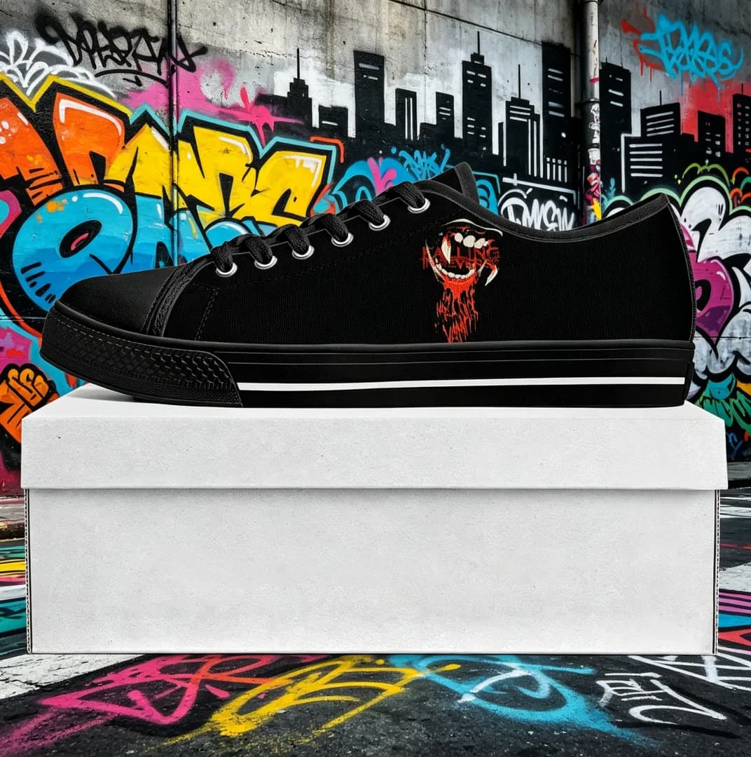 Scarpe casual Falling In Reverse, sneakers unisex alla moda, morbide e comode, scarpe da passeggio per l'uso quotidiano, per uomo e donna
