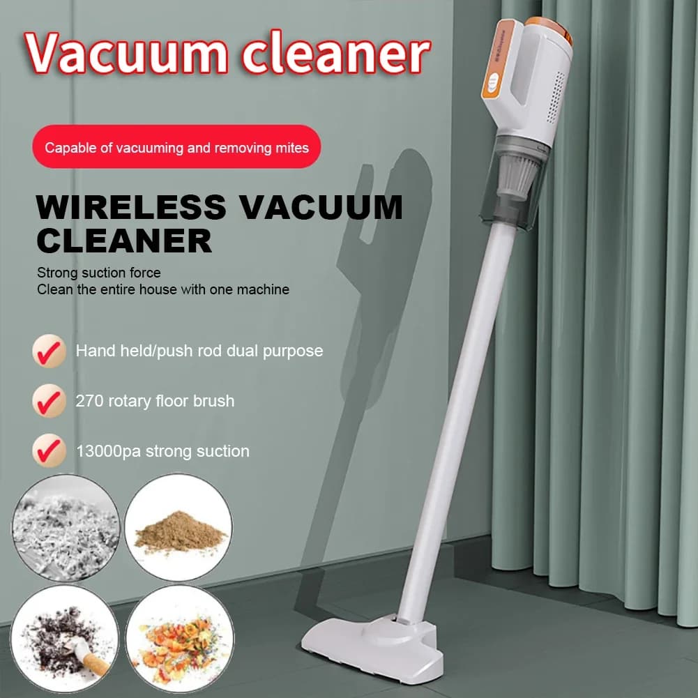 Mini aspirapolvere portatile Dust Buster 13000Pa 400W Aspirapolvere portatile USB ricaricabile Mini Car Hoover Home Car Dual Use