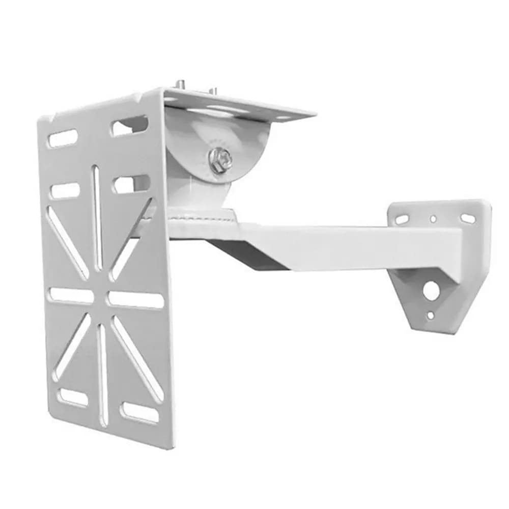 Adattatore a forma di L Piastra in acciaio Supporto per staffa esterna per montaggio a parete/angolo Staffa per asta di monitoraggio per telecamera di sicurezza