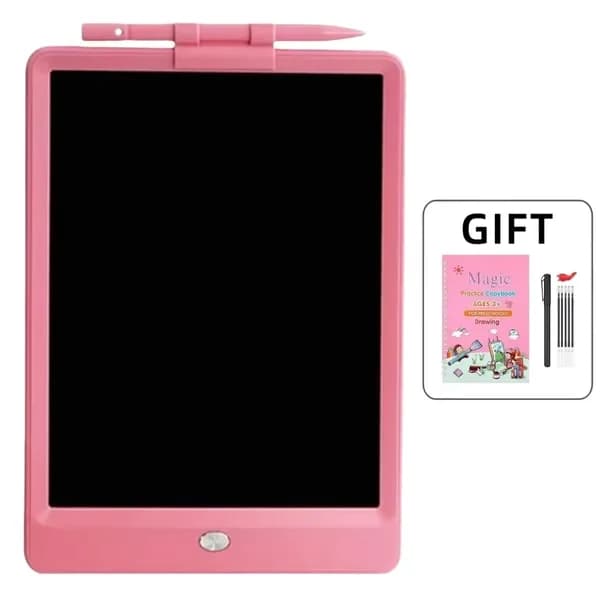 Tavoletta LCD per Scrittura e Disegno, Lavagna Cancellabile Impermeabile, Giocattolo Educativo per Bambini, Dispositivo Magnetico per Disegnare