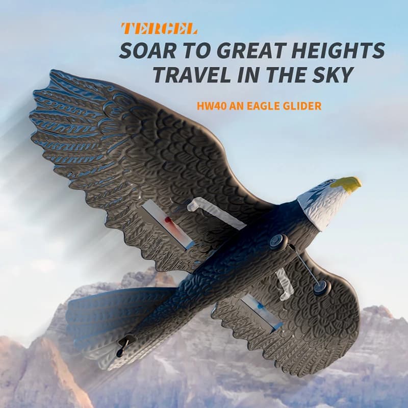 RC air 2.4G 420MM wings air eagle EPP air foam glider remote control air glider for boys toys