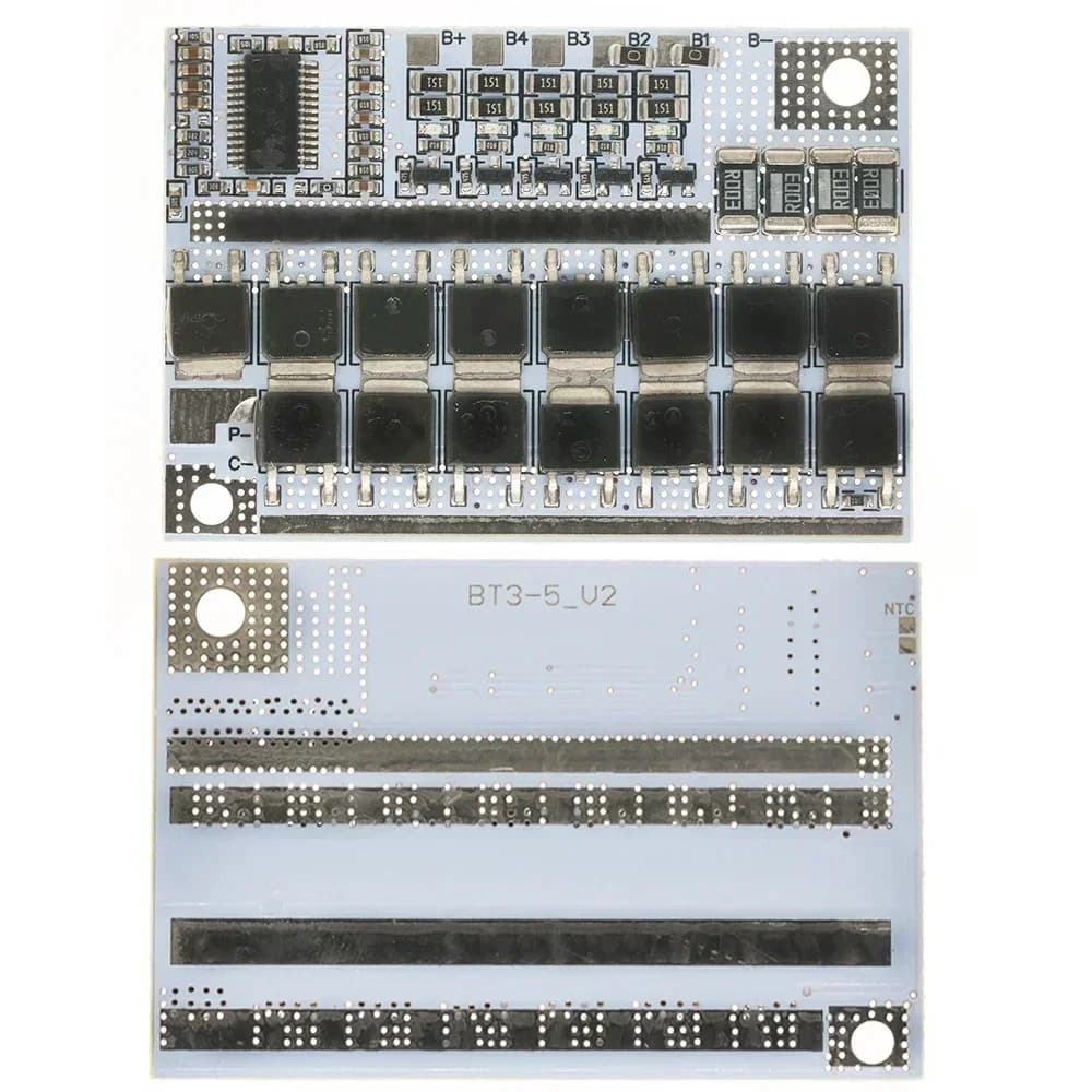 3S/4S/5S 2v lithium battery 100A polymer lithium iron phosphate battery protection board with equalization