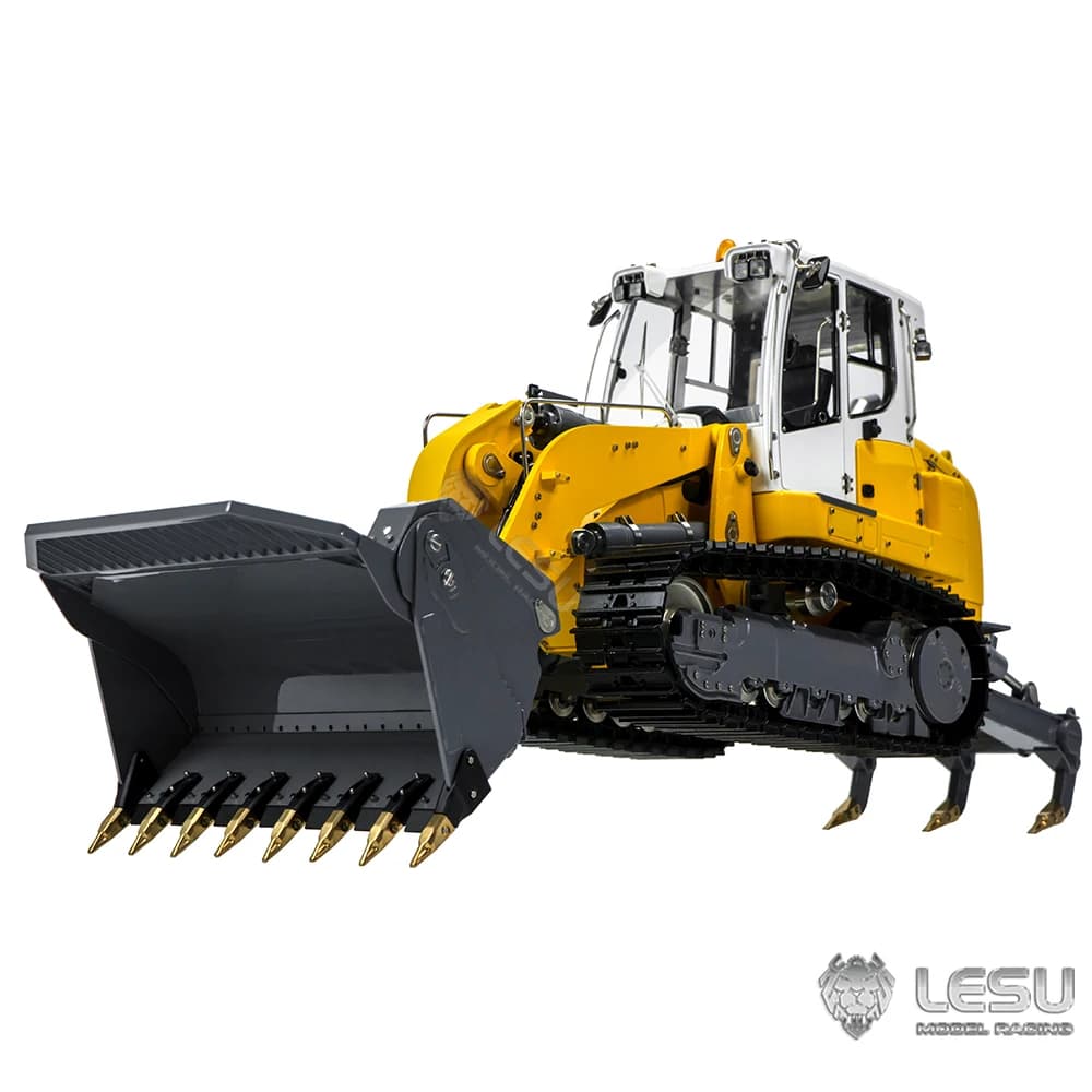 LESU 1/14 Caricatore Idraulico RC Crawler Metallo 636 Caricatore Cingolato Modello Giocattolo Smontato Non Verniciato Auto di Ingegneria Per Adulti Th20450