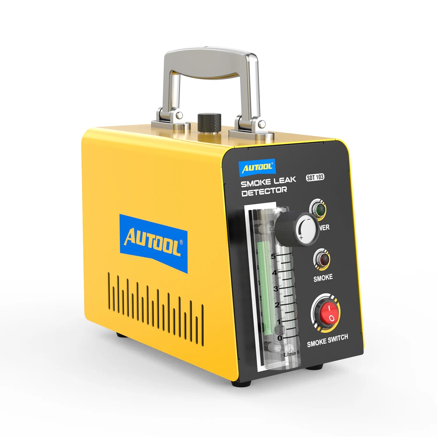 AUTOOL SDT103 Tester di fumo per auto 12V per sistema EVAP Macchina del fumo automobilistica Rilevatore di perdite Strumento per tester di perdite di condotte dell'olio