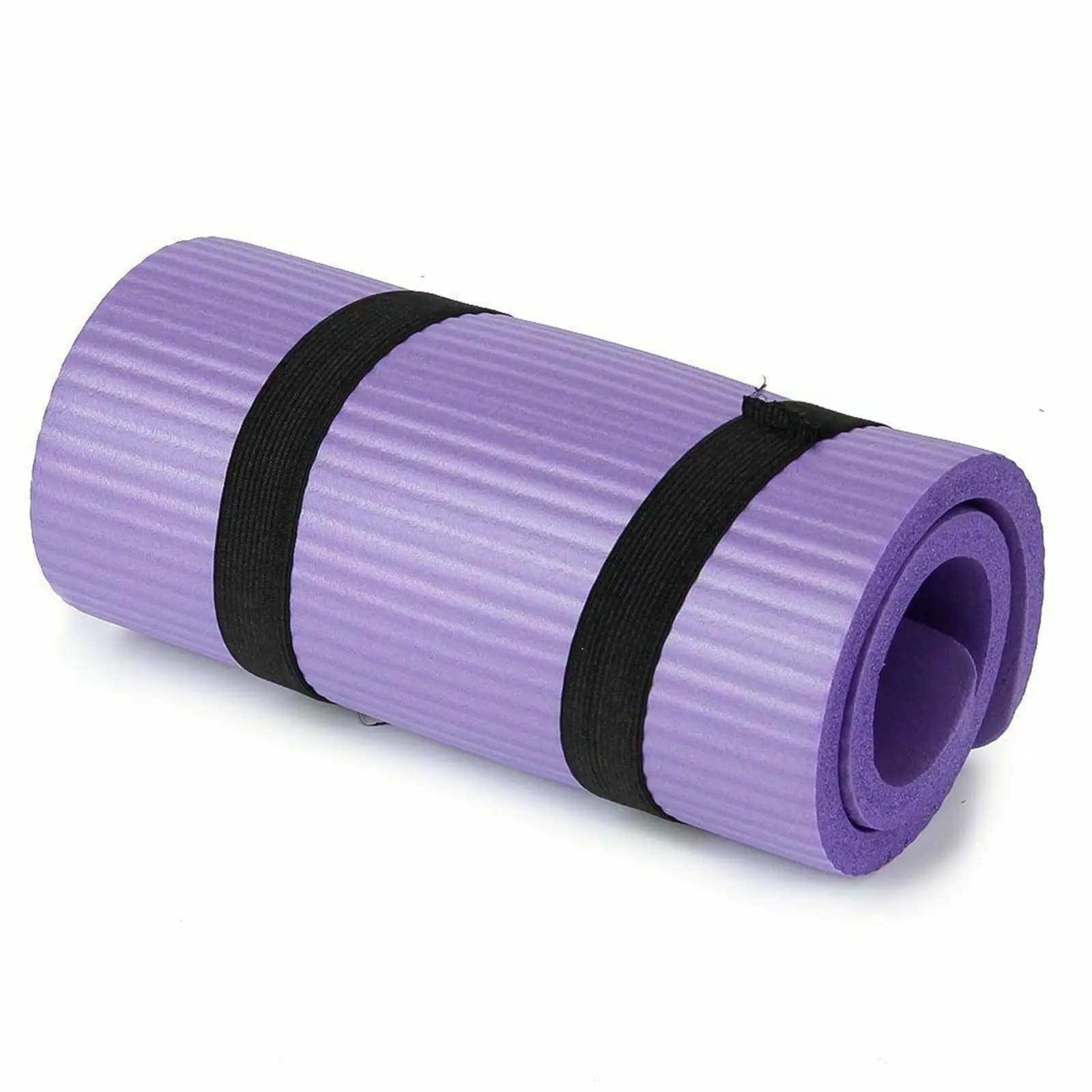 Tappetino Portatile per Yoga, Cuscino in Gomma Pieghevole Antiscivolo per Esercizi, Pilates e Viaggi