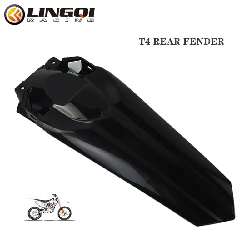 LYNNCHI Moto T4 Parafango Posteriore Parafango Copertura di Plastica Coda Paraspruzzi Coperture Per KAYO T 4 Off Road Pit Dirt Bike Accessori