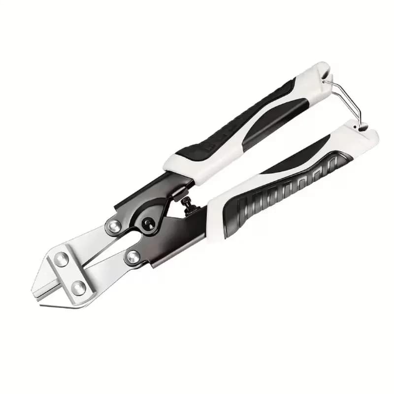 Heavy duty 8-inch multi-purpose wire pliers, labor-saving bolt scissors with elbow bone scissors, chain pliers, steel structures, polished and painted surfaces suitable for fences, construction and DIY projects