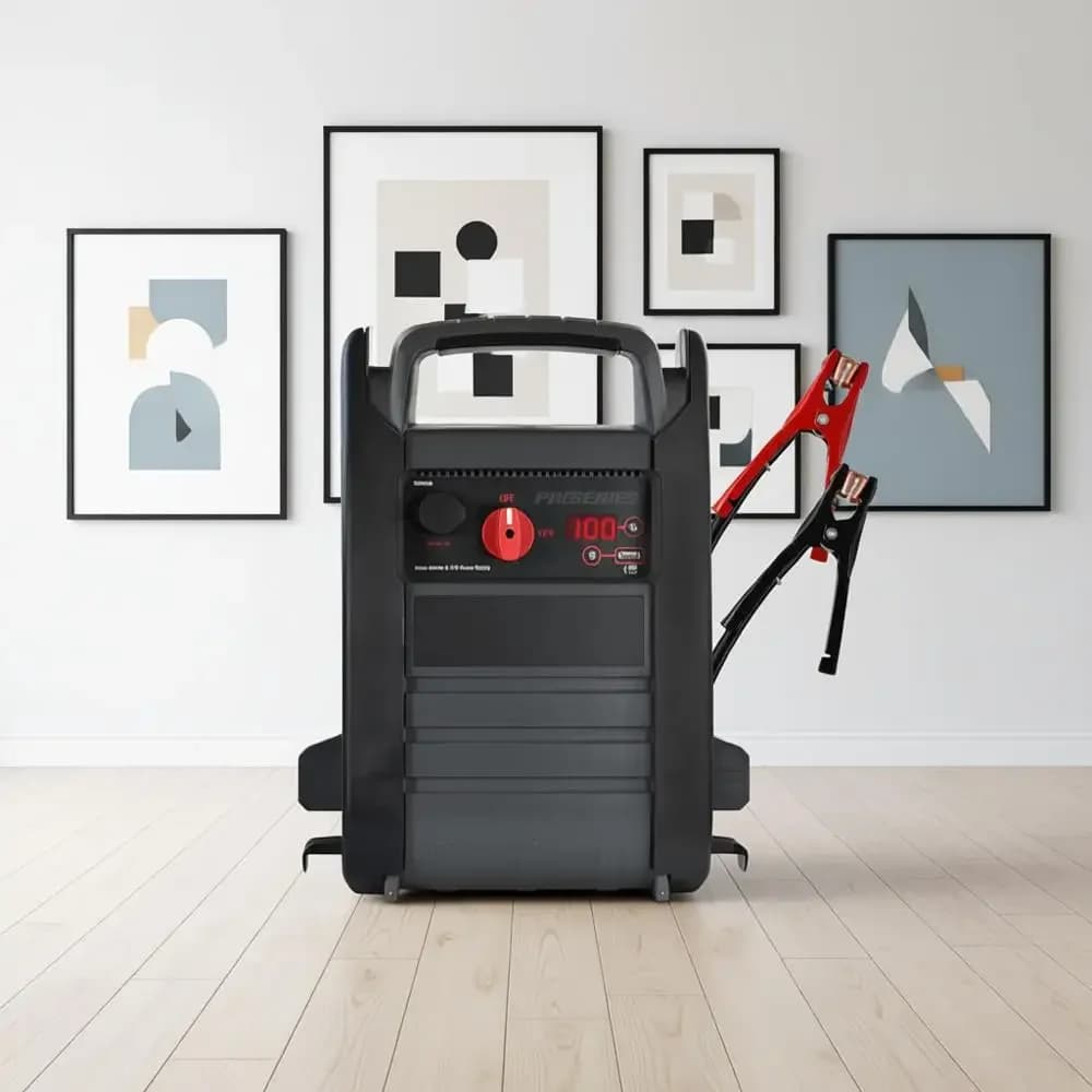 Avviatore di Emergenza per Auto 12V da 2200 Amp di Picco con Display Digitale e Morsetti Rinforzati
