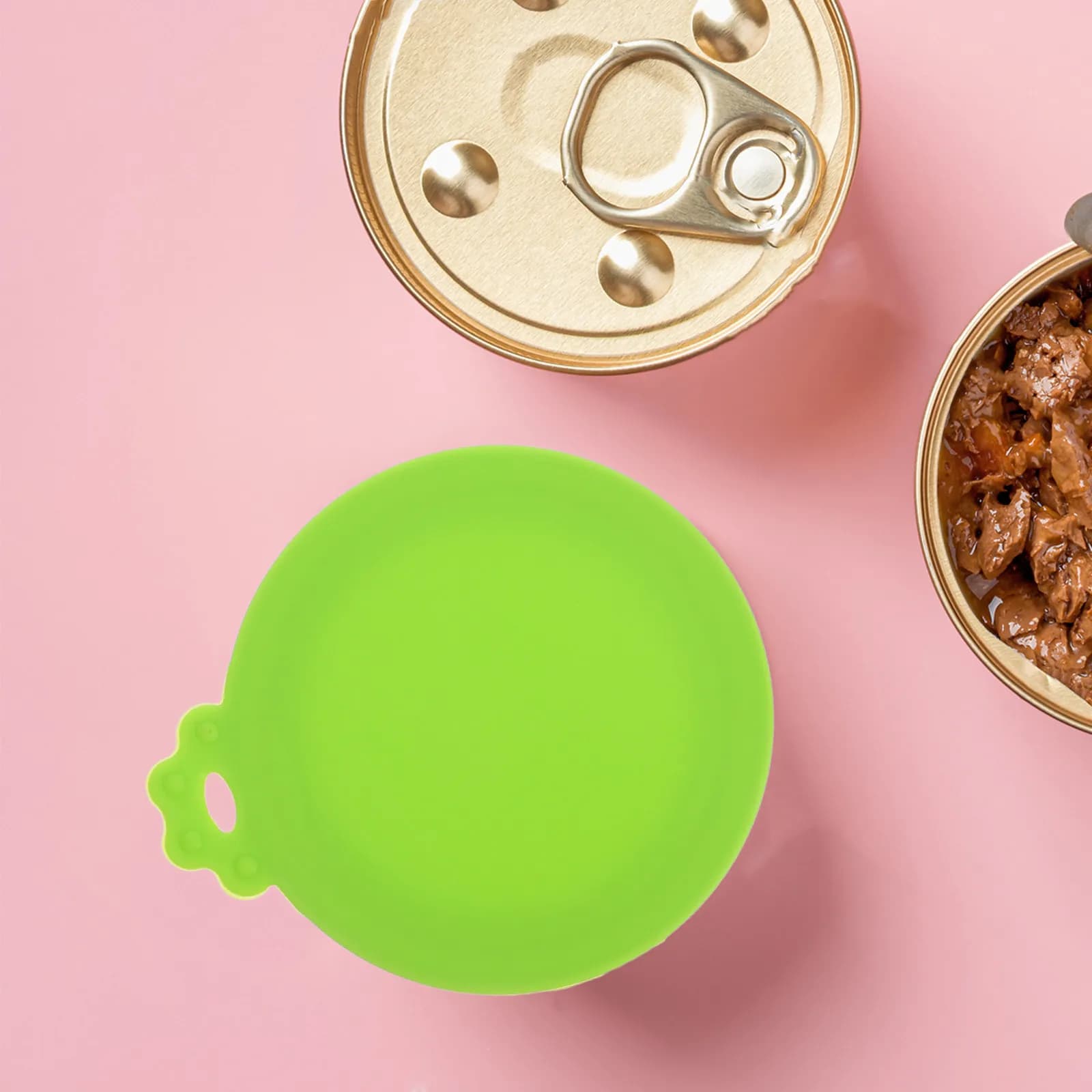 Three-in-One Silicone Can Lids Versatile Sizes for Pet Food Cans Soda Tins Jar Containers Cup Covers Leakproof Freshness Seal