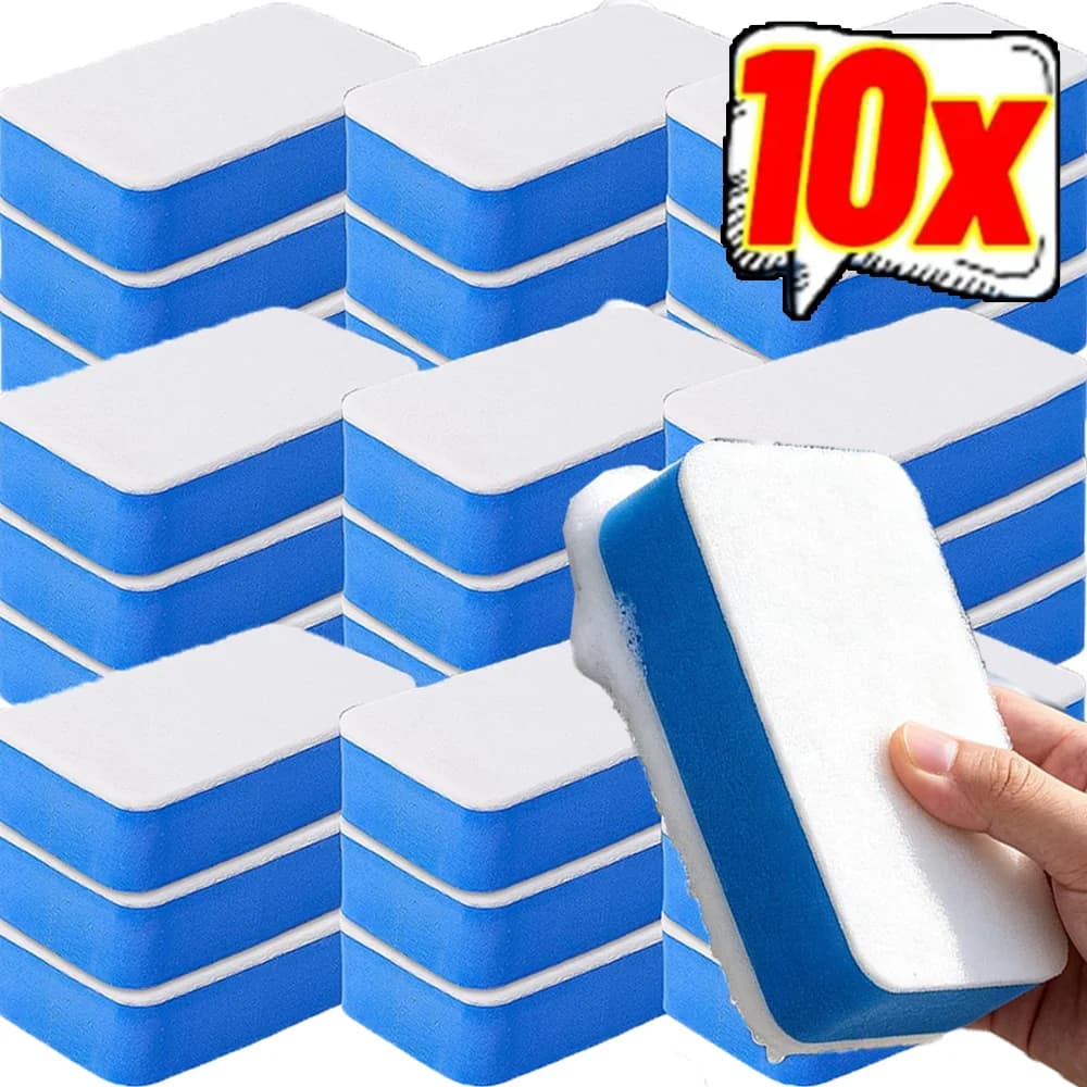 1-10Pcs Car Windshield Oil Film Cleaning Sponge Glass Polishing Brush Wool Felt Wiper Pad Oil dust Stain Remover foam wipe cloth