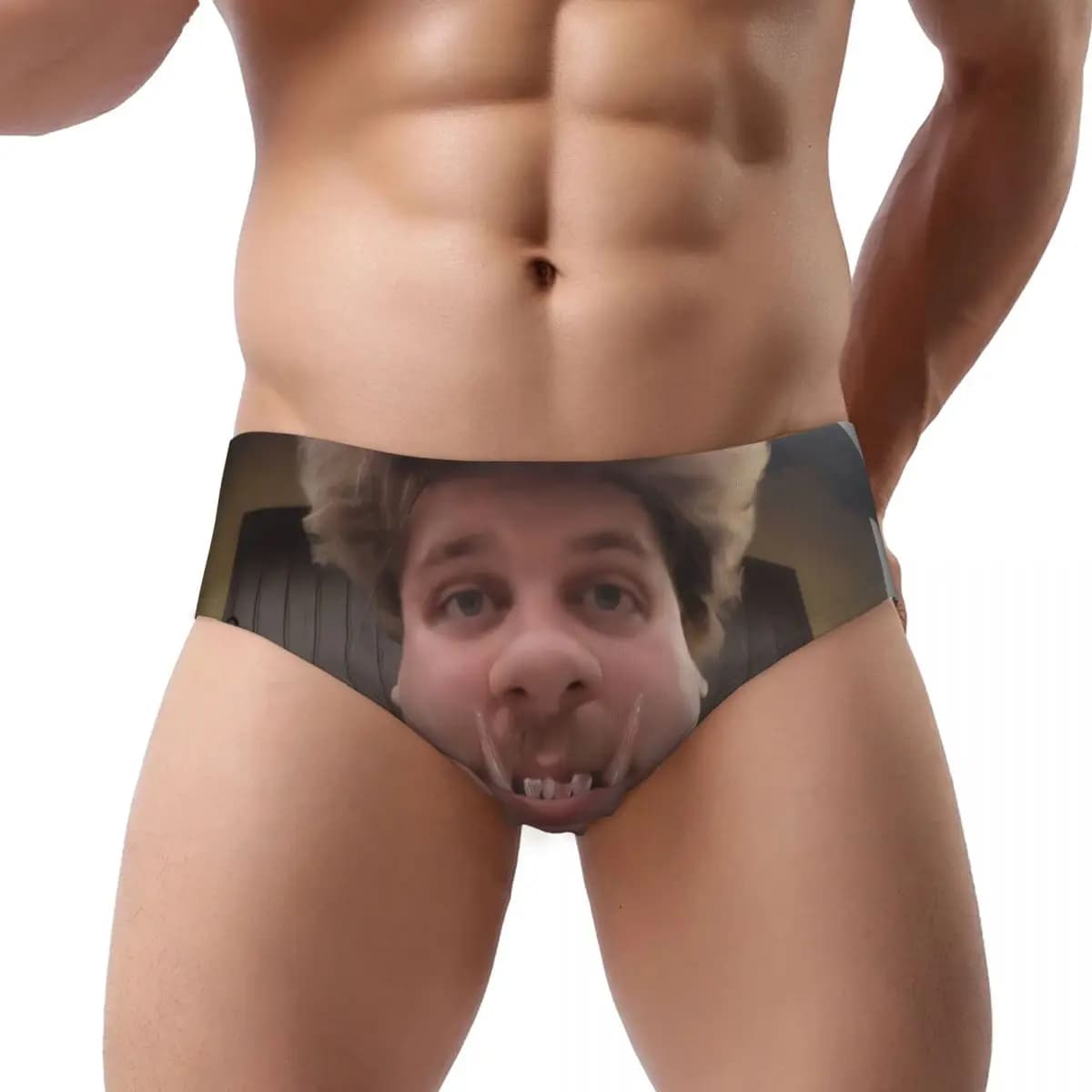 Intimo da uomo Drachenlord personalizzato Intimo maschile Morbido Oger ti guardare Slip Mutande