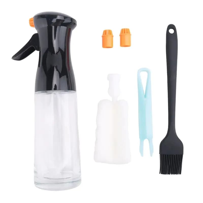 J1UL1N Spruzzatore di olio per cucinare, spruzzatore di olio d'oliva, bottiglia spray per olio, spruzzatore di olio utilizzato per preparare insalate/friggitrice ad aria