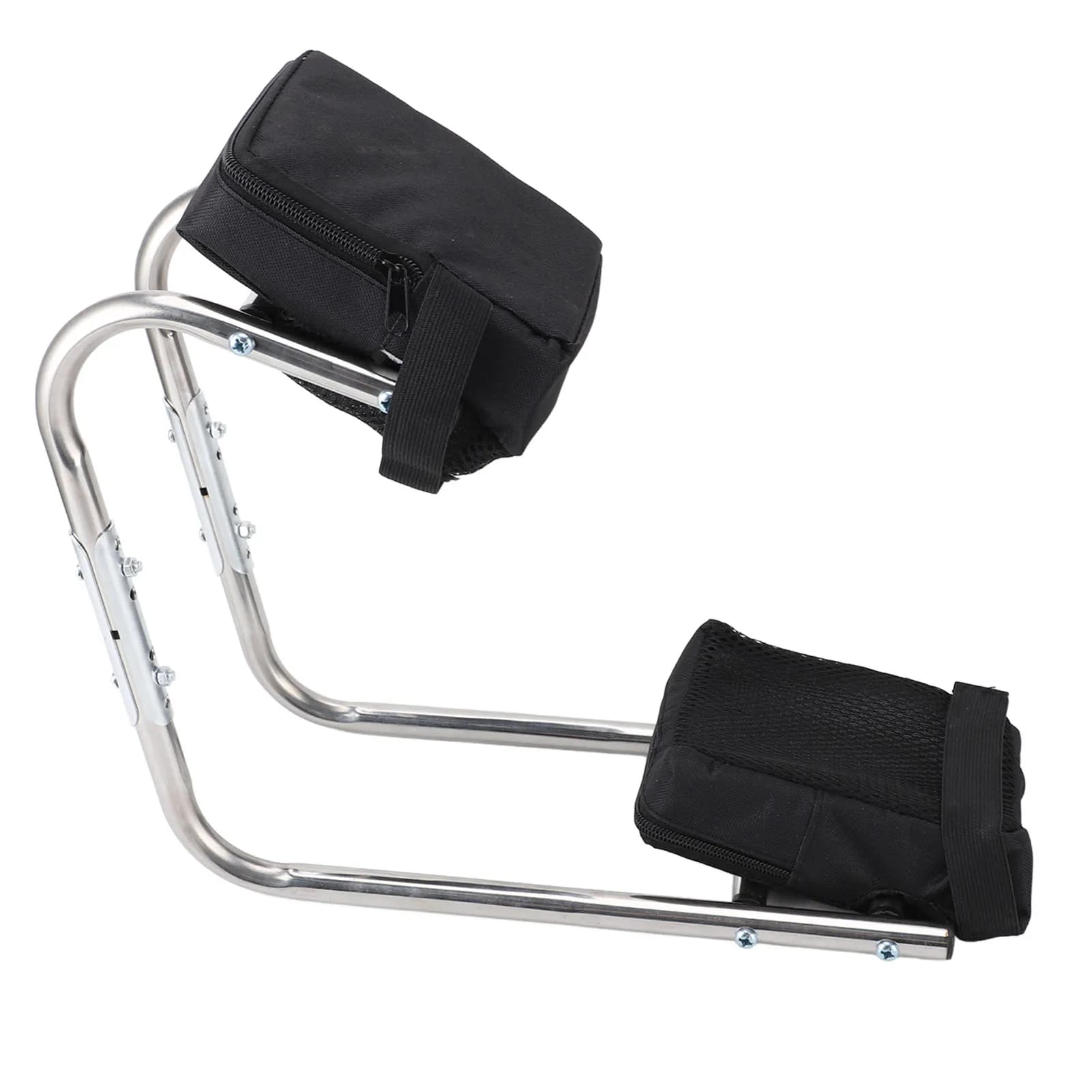 Sedile per ginocchiera da giardino in acciaio inossidabile Supporto per gamba per sedile per ginocchio da giardinaggio portatile multifunzionale per impianto di riposizione Tereby Reducing