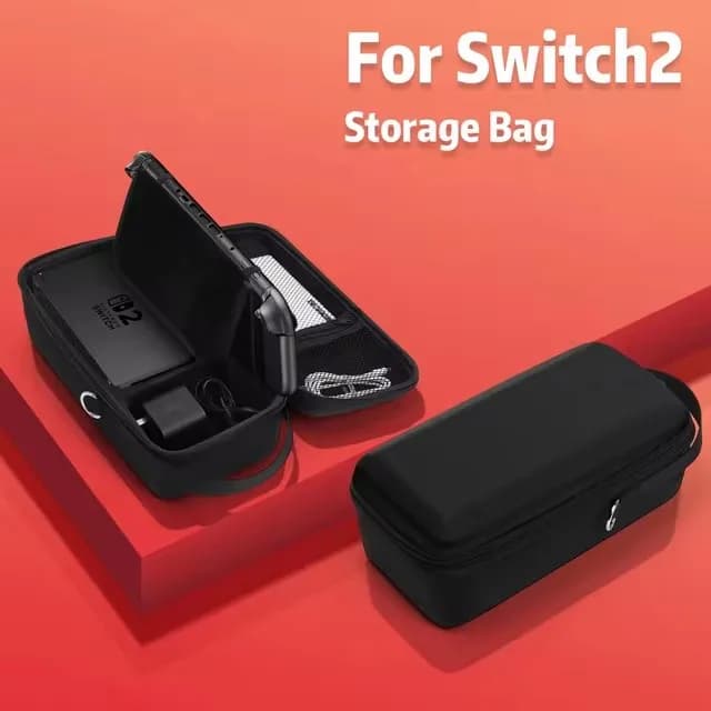 Custodia rigida portatile a tema gioco in EVA per accessori Nintendo Switch 2