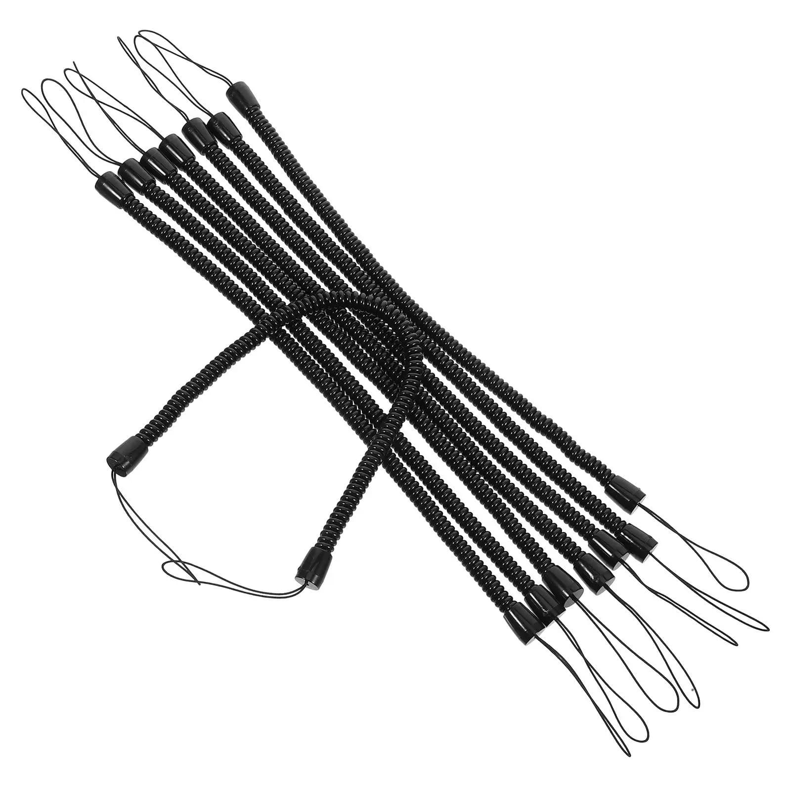 Set di 8 Cordini Retrattili per Stilo, Cinturino Elastico Anti-Smarrimento per Penna Touchscreen, per Tablet e Notebook