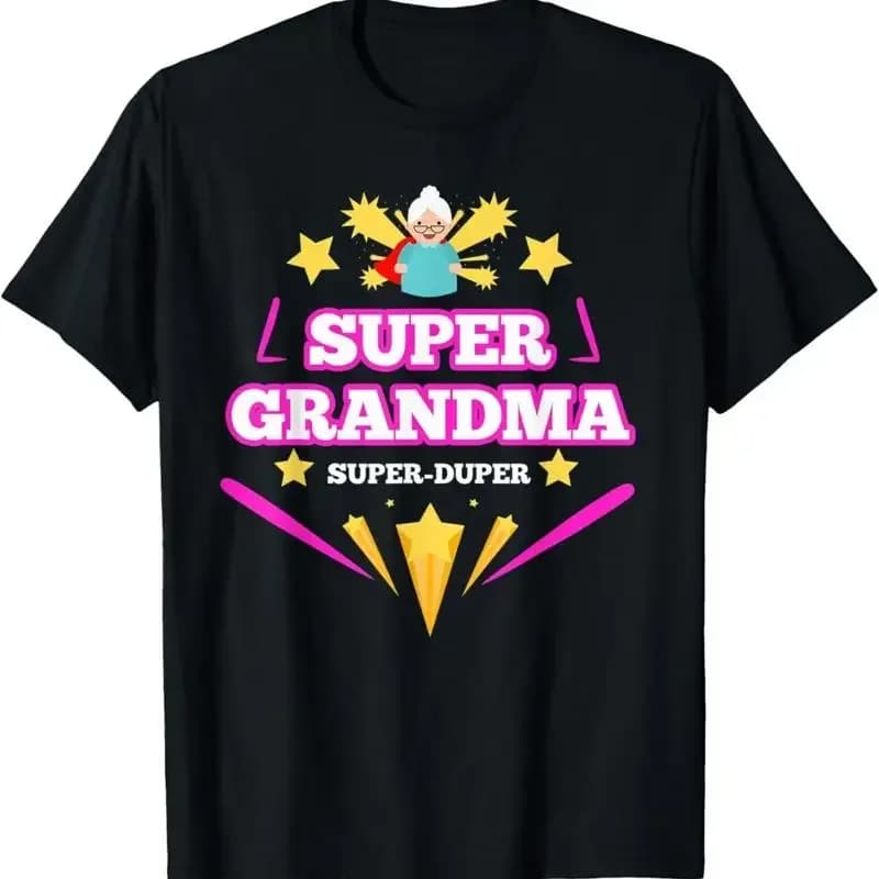 Funny Super Grandma Classic Mother'S Day T Shirt