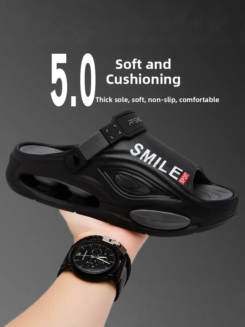 Scarpe Estive da Uomo per Esterni, Antiscivolo, Bivalenti per Guida e Sport, Ciabatte da Spiaggia Comode in Materiale EVA