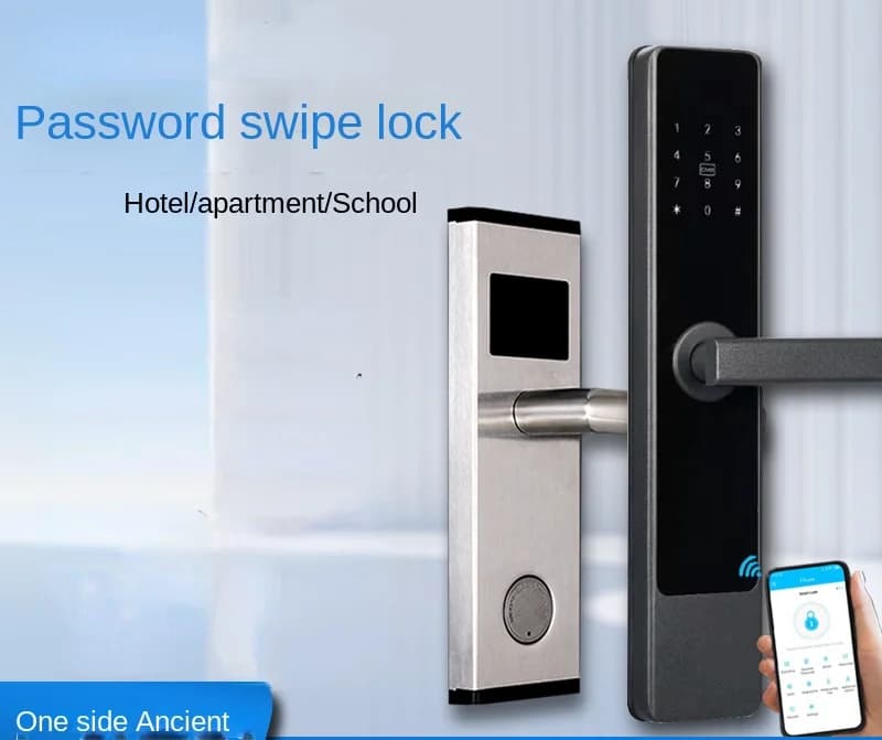 Serratura intelligente per affitto quotidiano in famiglia di appartamenti, serratura con password remota, porta antifurto