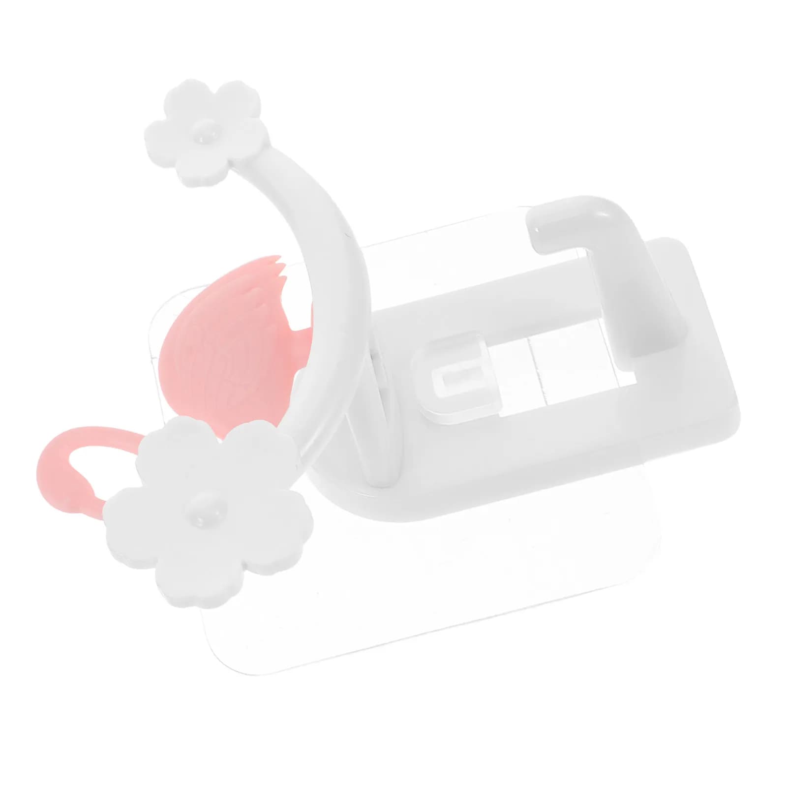 Self Adhesive Flamingo Hook Heavy Duty Stick on Wall Hanger for Bathroom Kitchen Door No Punching Required Towel Coat Bag Hat