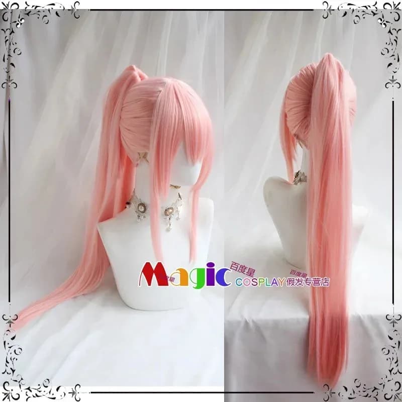 Game Tales of Arise Shionne Cosplay Wig Woman Long Horsetail High Halloweens;2'd,5.h;