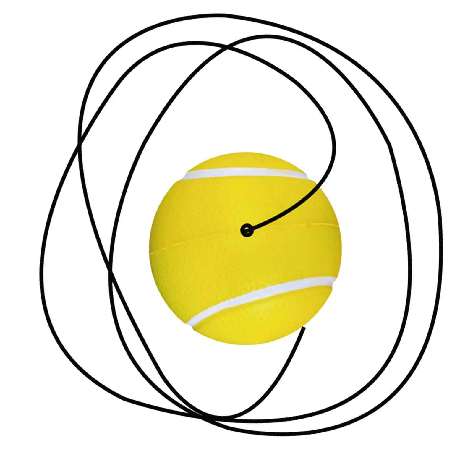 Tennis Ball String Trainer Adjustable PU Tennis Training Aid for Kids Adults Indoor Outdoor Exercise Equipment