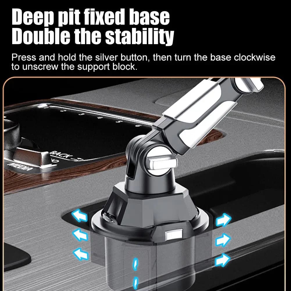 Staffa di navigazione magnetica universale per auto Supporto regolabile a 360 gradi Supporto per smartphone Supporto per tablet T9P9