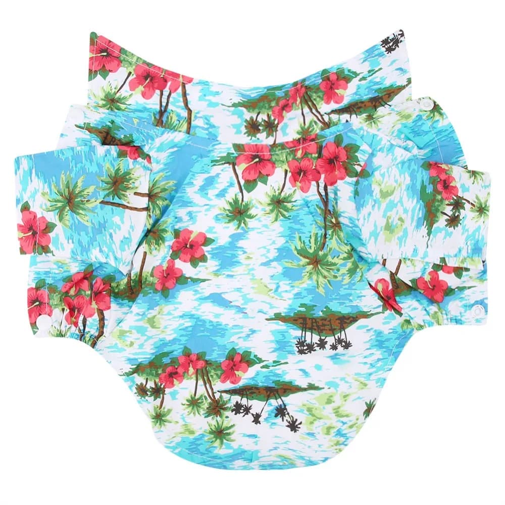 Coconut Tree Print Pet Clothes Lightweight Loose Fit Dog Shirt Multiple Sizes Soft Fabric Cat Shirt Pet Photo Taking