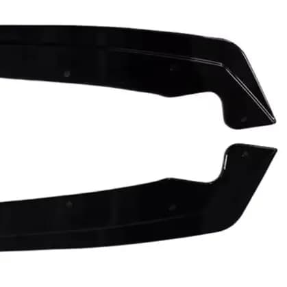 1 Paio di Splitter per Paraurti Posteriore per BMW Serie 5 G30 G31 M Sport 2017-2022, Diffusore in ABS Nero