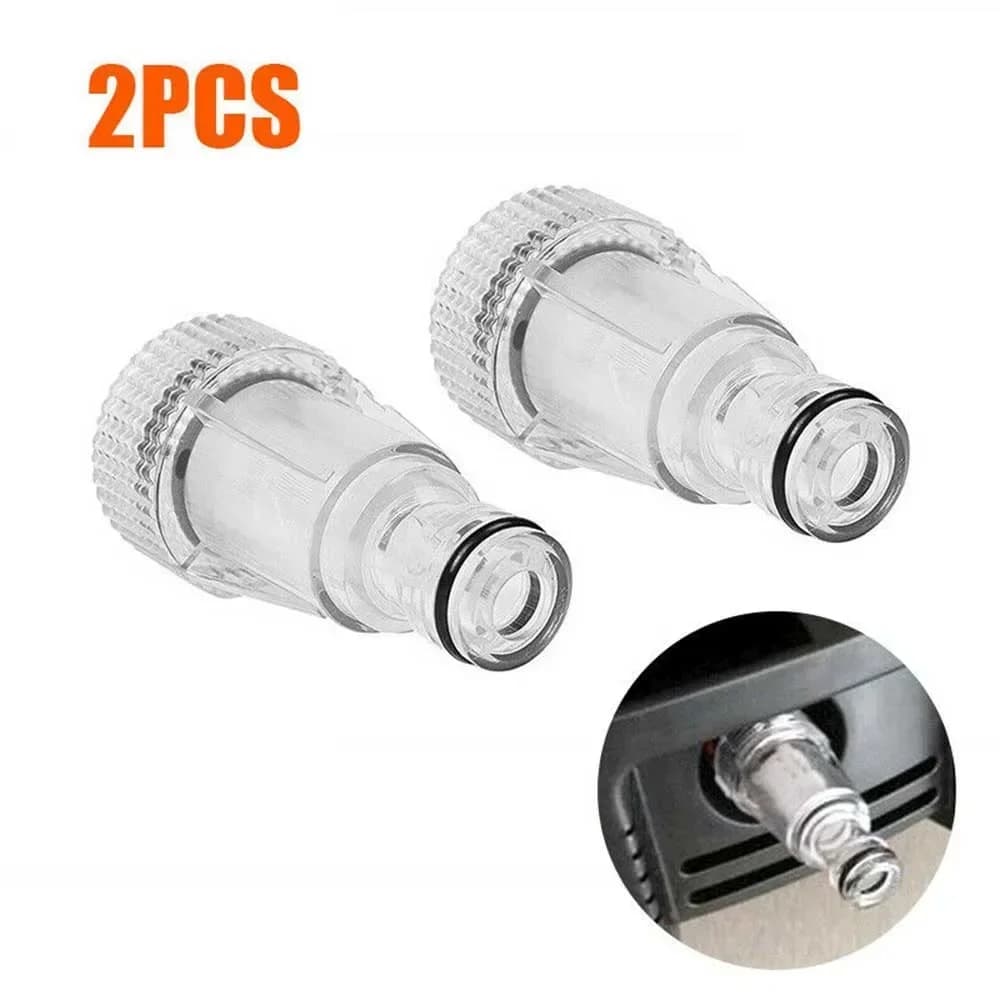 2 pz/set 2.4*8 Cm connessione filtro acqua nuova rondella pulita per auto strumento ad alta pressione per Karcher adatto a qualsiasi idropulitrice