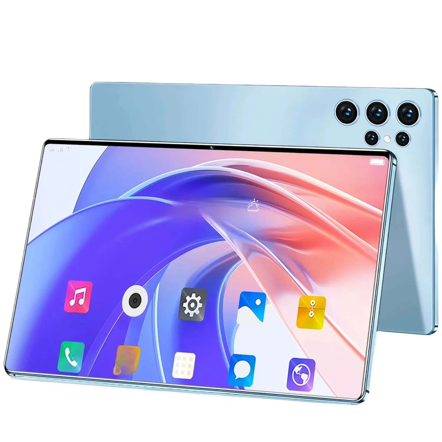 Nuovo Tablet PC Android 2026 Aggiornato da 10.1 Pollici, Dual SIM, Chiamate 3G/4G, Batteria 6000mAh, Octa Core, Google Play, 4GB+64GB