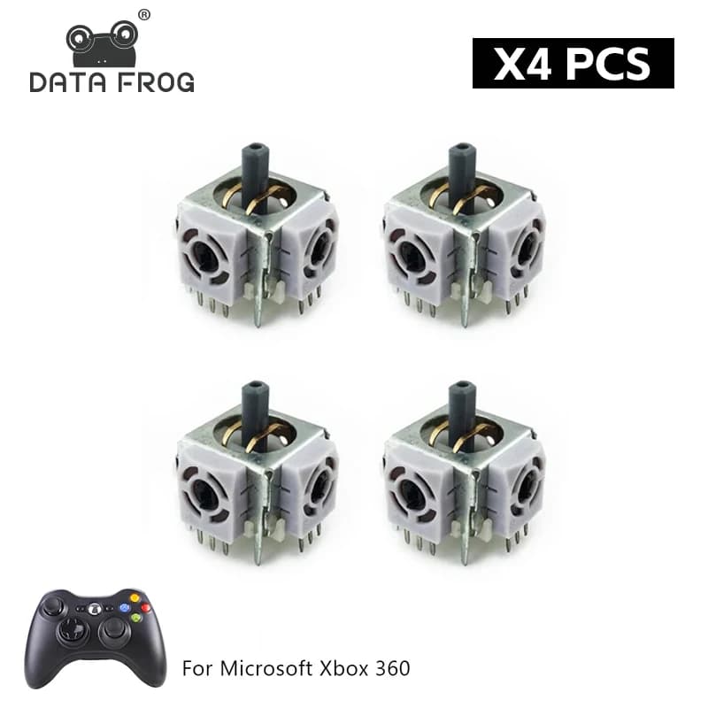 Joystick analogico 3D Data Frog per Controller XBOX 360 Joystick di gioco parti di riparazione di ricambio accessori per Controller Wireless