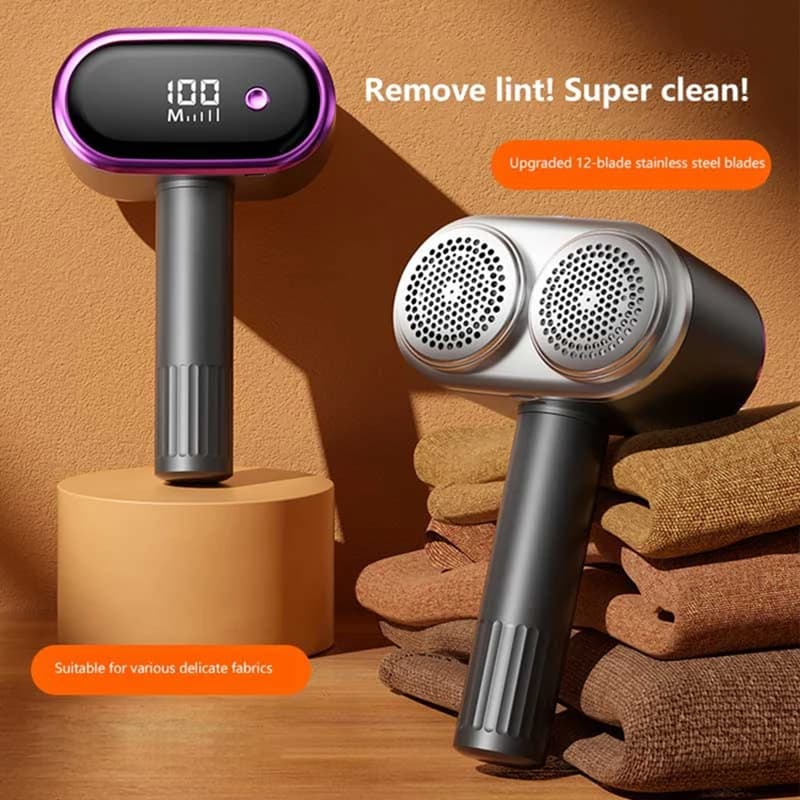 Levapelucchi Professionale per Vestiti, Ricaricabile USB, Rasoio Elettrico per Pelucchi, Trimmer per Palline di Pelucchi