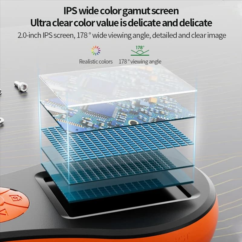 MAKE-Upgrade Microscopio digitale 500X Microscopio video moneta 1080P con lente d'ingrandimento per riparazioni elettroniche