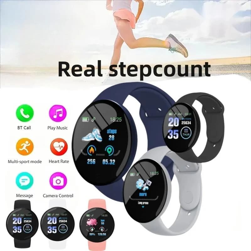 B41 Real Stepcount Smart Watch Multi Function Step Connected Smart Watch per uomini e donne adatto per e Android