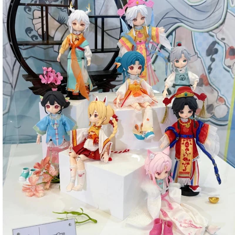 Genuino Nagi Step Whispering Wind Series Blind Box Mjd 1/12 Modello da collezione Action Figure Scatola a sorpresa Regalo di compleanno di Natale