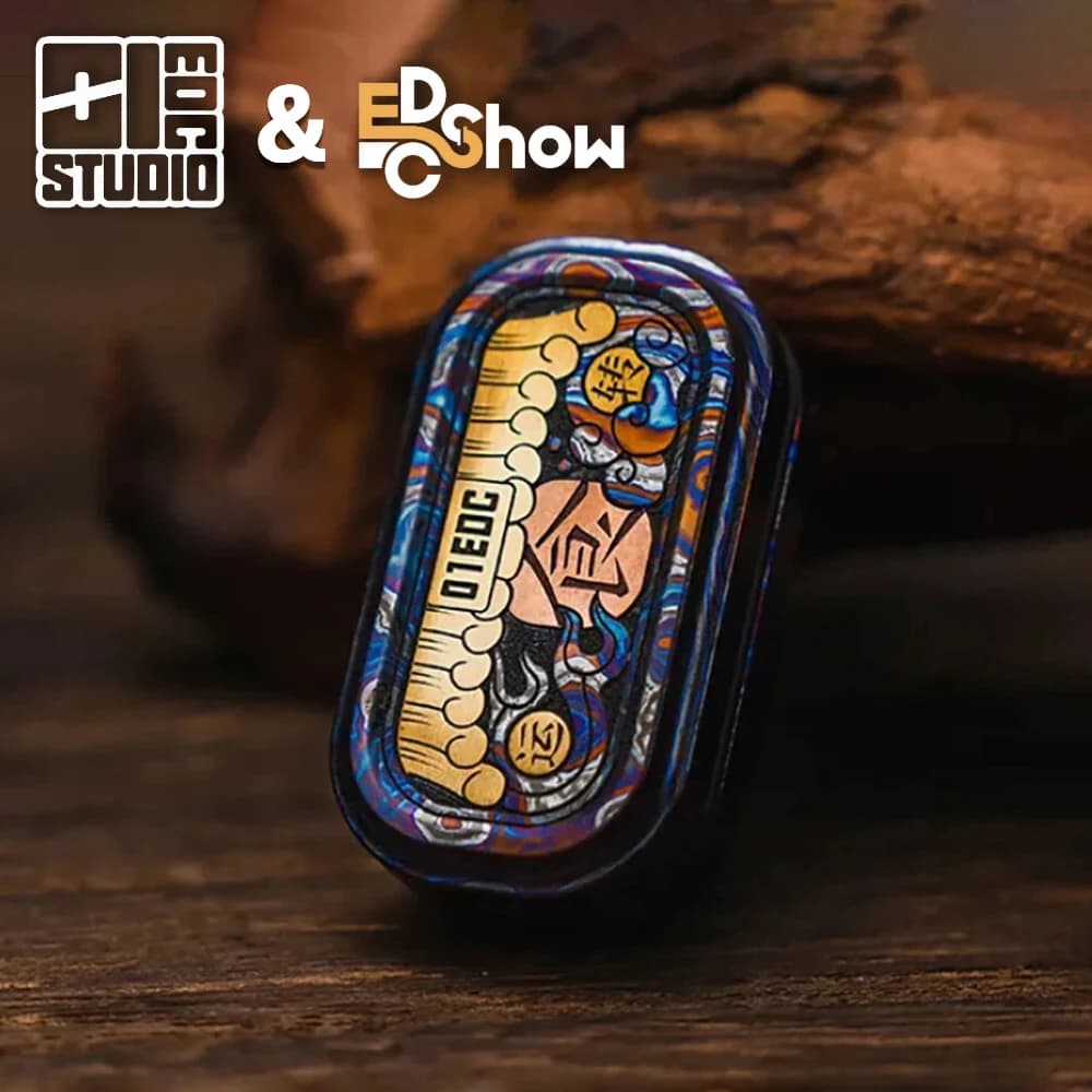 01EDC & OneBean 2026 EDC SHOW Zircuti Fidget Slider Giocattoli Antistress per Adulti Edizione Limitata 80 Pezzi Contenitore Interno Densamente Pieno