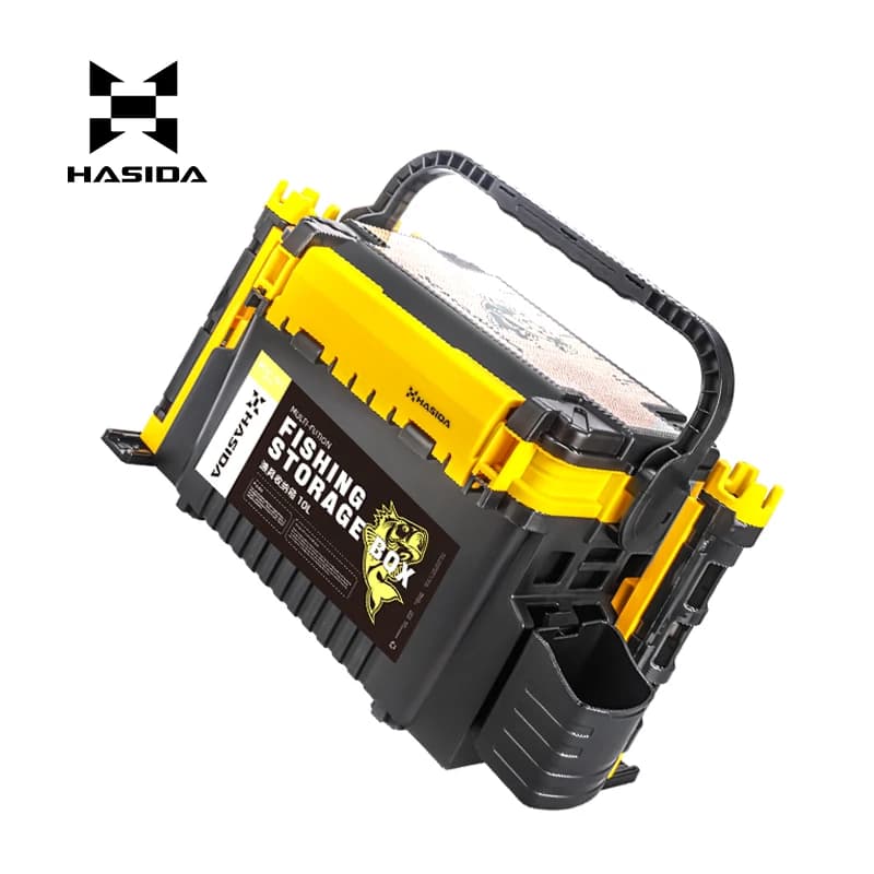 Self-locking Multi-Functional Thicken Anti-Pressure High Density Big Capacity Strong Gravity Portable Fishing Tackle Box